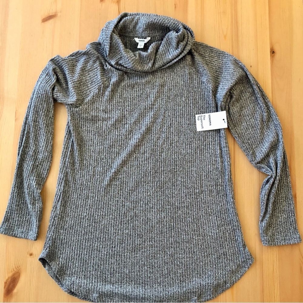 NWT Sonoma Cowl Neck Sweater